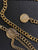 Vintage Gold Metal Triple Layer Chain Belt